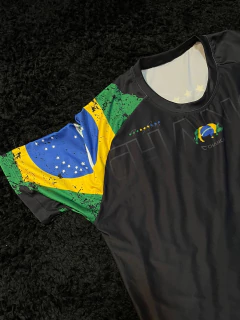 BRA BLACK - CAMISETA BRASIL FUTEVÔLEI MASCULINO - loja online