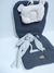 REDUCTOR DE COCHECITO GRIS CEMENTO & ALMOHADA OSITO