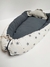 NIDITO DE CONTENCIÓN GRIS CEMENTO LISO CON INTERIOR BLANCO A ESTRELLAS - tienda online