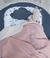 NIDITO DE CONTENCIÓN CEMENTO LISO INTERIOR ESTAMPADO A ESTRELLAS + MANTITA DE CORDERITO - comprar online