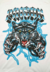 RG25015w-Camiseta Streetwear Prison Panther na internet