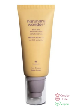 Haruharu WONDER - Protector solar "Black Rice Moisture Airyfit Sunscreen" - 50ML