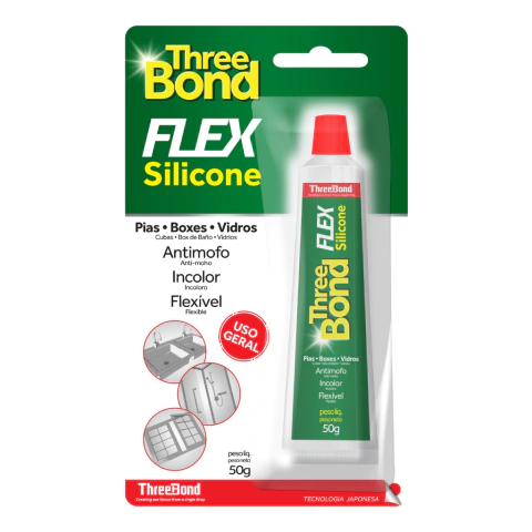 Flex Silicone Multiuso Incolor 50g ThreeBond