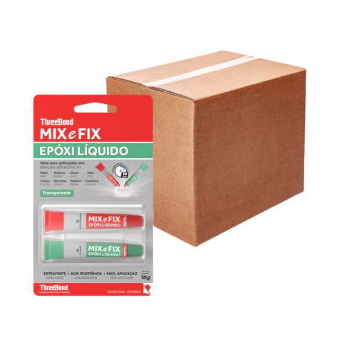 Epóxi Líquido 16g ThreeBond - Caixa com 12 unidades