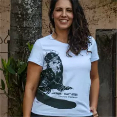 Baby Look Ariranha - Projeto Ariranhas na internet