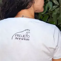 Baby Look Ariranha - Projeto Ariranhas - Natureza e Arte