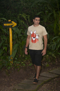 CAMISETA LOBO CORUJA - REDE CONTRA FOGO