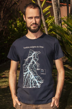 CAMISETA ATIX - TIX - Território Indígena do Xingu