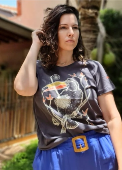 BABY LOOK TUCANO - REDE CONTRA FOGO