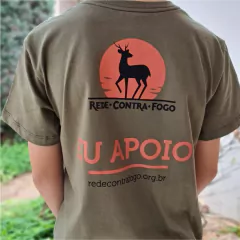 CAMISETA INFANTIL TUCANO- REDE CONTRA FOGO - comprar online