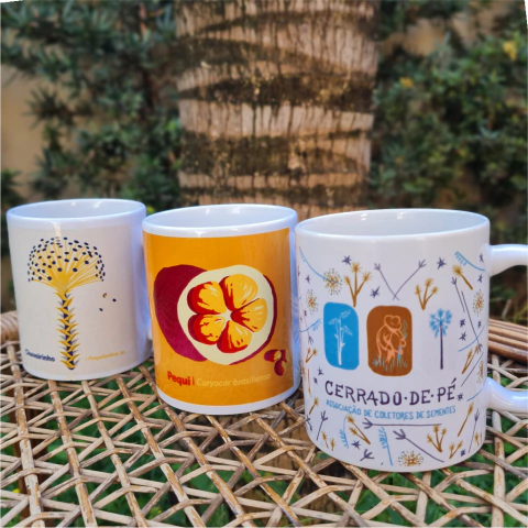 Canecas Coleção Sementes - CERRADO DE PÉ
