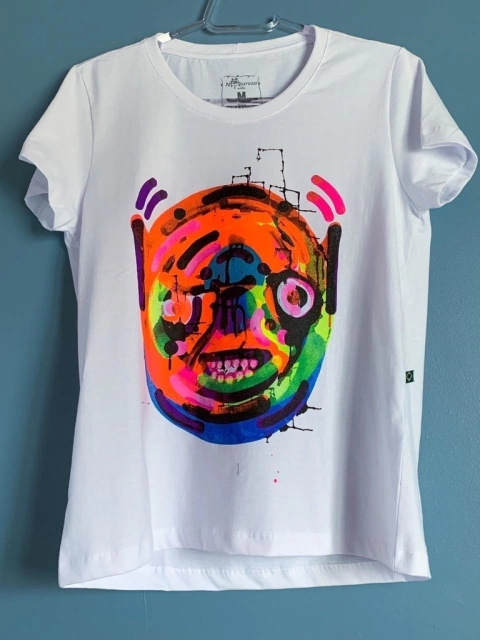 T-shirt Feminina PROZAK faces