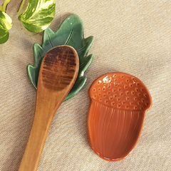 Apoya cucharas Roble - comprar online
