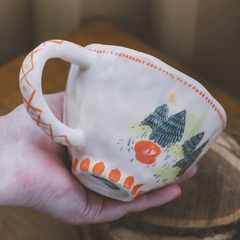 Tazas Bosque Folk - Paolina