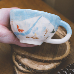 Taza Zorritos en la nieve - comprar online