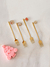 Tenedores Pink con dijes - Por 4