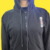 Everest Campera Algodon Negro - comprar online