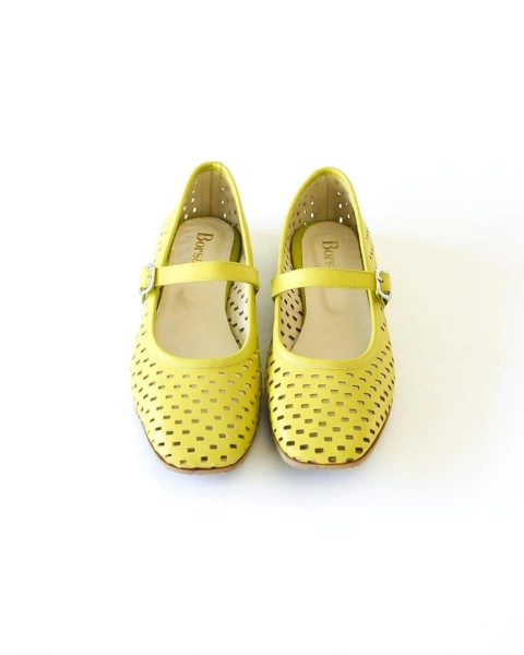 BALERINAS VIENA PISTACHO - comprar online