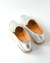 MOCASINES FIRENZE PLATA CRAQUELADO