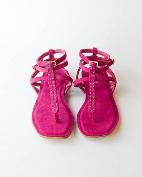 SANDALIAS MYKONOS FUCSIA - comprar online