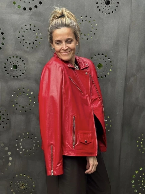 CAMPERA ROCKER LALI ROJO - comprar online