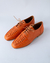 MOCASINES ANA MANDARINA