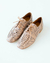 MOCASINES ANA REPTIL ROSA NUDE - comprar online