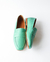 MOCASINES FELI CUERO VERDE ESMERALDA - tienda online