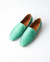 MOCASINES FELI CUERO VERDE ESMERALDA - comprar online