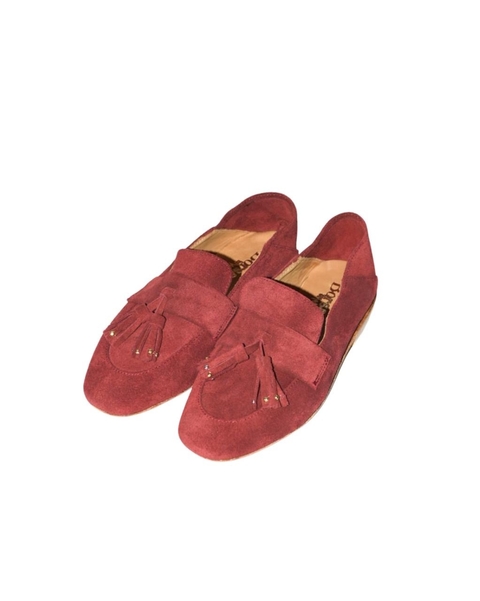 MOCASINES FIRENZE GAMUZA RUBI - comprar online
