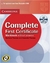 CAMBRIDGE COMPLETE FIRST CERTIFICATE - WORKBOOK + AUDIO CD