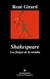 SHAKESPEARE LOS FUEGOS DE LA ENVIDIA