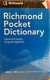 RICHMOND POCKET DICTIONARY ESPAÑOL - INGLES INGLES - ESPAÑOL **PROMO**