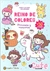 JUEGO Y COLOREO CON STICKERS REINO DE COLORES PRINCESAS Y MASCOTAS