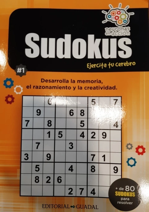 SUDOKUS 1 EJERCITA TU CEREBRO