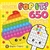 COLOREA POP IT CON 650 STICKERS (CUPCAKE)