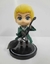 HARRY POTTER MUÑECOS - DRACO MALFOY ESCOBA GRANDE CAPA VERDE QUIDDITCH SLYTHERIN