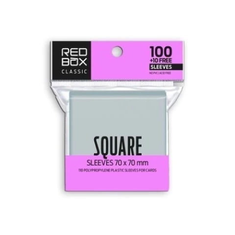 FOLIO PROTECTOR PARA CARTAS SQUARE (70 x 70 mm)