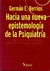 HACIA UNA NUEVA EPISTEMOLOGIA DE LA PSIQUIATRIA