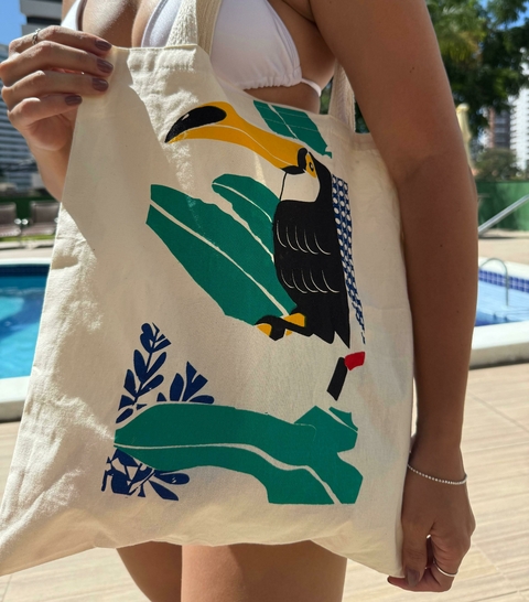 Ecobag Arara Colorida