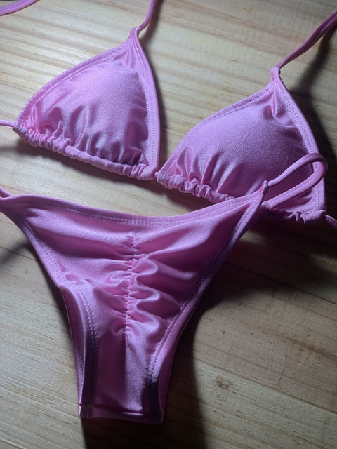 Biquini Cecilia Rosa Bebê