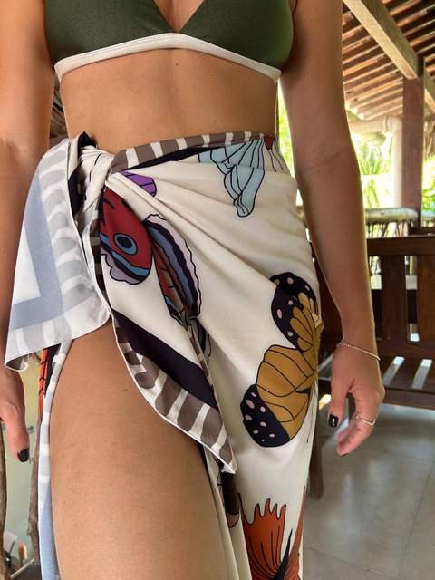 Canga Estampa Borboletas