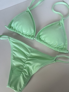 Biquini Cecilia Verde Menta - comprar online