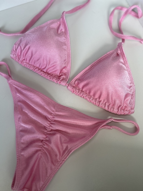 Biquini Cecilia Rosa Bebê