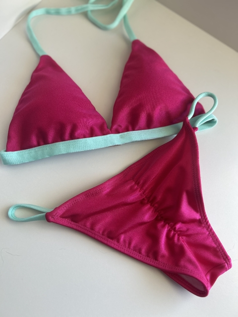 Biquini Karol Pink com Menta - comprar online
