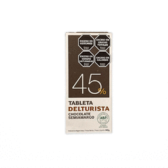 TABLETA CHOCOLATE SEMIAMARGO 45% CACAO