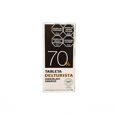 TABLETA CHOCOLATE AMARGO 70% CACAO