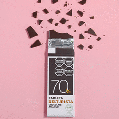 TABLETA CHOCOLATE AMARGO 70% CACAO - comprar online