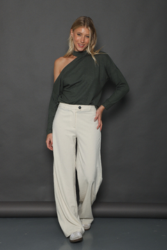 Sweater Lanilla Risky con Detalle De Un Hombro Descubierto Art 9347 en internet