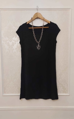 Vestido Moss De Modal Viscosa Manga Japonesa Art 5082 - amaika